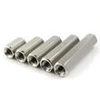 Standoff hexagon nickel-brass M3 10 mm