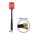 Foxeer Micro Lollipop LHCP MMCX Angle red antenna