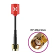Foxeer Micro Lollipop RHCP RP-SMA red antenna