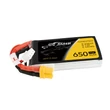 Tattu 650mAh 2S1P 75C 7.4V Lipo Battery Pack with XT30 plug