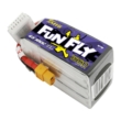 TATTU Funfly 6S1P 22.2V 1550mAh 100C Lipo Battery with XT60 Plug