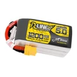 Tattu R-Line V 5.0 6S1P 22.2V 1200mAh 150C Lipo Battery Pack with XT60 Plug