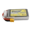 TATTU R-line 3S1P 11.1V 650mAh 95C Lipo Battery with XT30 Plug