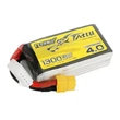 TATTU R-Line V4 4S1P 14.8V 1300mAh 130C Lipo Battery with XT60 Plug