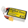 TATTU R-Line V4 4S1P 14.8V 1400mAh 130C Lipo Battery with XT60 Plug