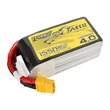 TATTU R-Line V4 4S1P 14.8V 1550mAh 130C Lipo Battery with XT60 Plug