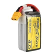 TATTU R-Line V4 4S1P 14.8V 1550mAh 130C Lipo Battery with XT60 Plug