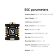 HGLRC Specter 60A BLHeli_32 3-6S 4-in-1 ESC