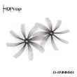 HQProp  Duct-89MMX8 for Cinewhoop Grey (2CW+2CCW)-Poly Carbonate		