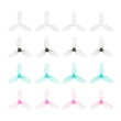 HQ 31mm Ultralight 3-Blade Propellers (1.0mm Shaft) - 4 pairs