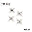 HQ Micro Whoop Prop 40MMX4 Grey 1 mm (2CW+2CCW)-Poly Carbonate - Grey