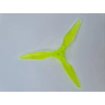 DAL Fold F5 5" Folding DIY Props Turtle Mode -  Blades:Crystal Green & Hub: fluo green 2 Pairs