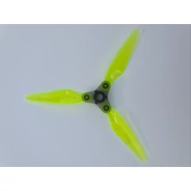 DAL Fold F5 5" Folding DIY Props Turtle Mode -  Blades:Crystal Green & Hub:Gey 2 Pairs