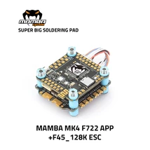 Diatone MAMBA MK4 F722 APP 45A_128K 3-6S Flight Controller Stack 30mm/M3