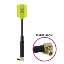 Foxeer Micro Lollipop RHCP MMCX Angle fluorescent green antenna
