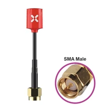 Foxeer Micro Lollipop RHCP SMA red antenna