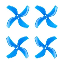 GEMFAN prop D51 (2020-4) Ducted Durable 4 Blade  4pairs Tmount  51mm-Blue