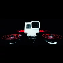 Gemfan prop 51433L Starlight LED Props 2 pairs+LED - Red