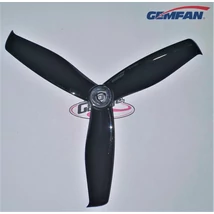 GEMFAN prop Hulkie Durable 3 Blade   2pairs POPO 5055S-fekete