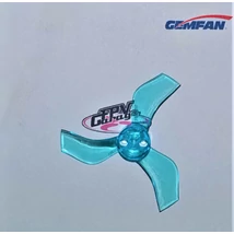 GEMFAN prop 40mm Durable 3 Blade 1.5mm 4pairs  1635-Clear Blue