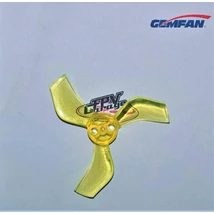 GEMFAN prop 40mm Durable 3 Blade 1.5mm 4pairs  1635-Clear Yellow