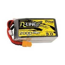 Tattu R-Line Version 3.0 2000mAh 4S 14.8V 120C Lipo Battery Pack with XT60 Plug