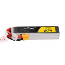 Tattu 2s 850mAh 95C 7.6V HV Lipo Battery with XT30 Long-Pack