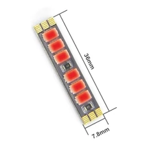 HGLRC LED ARM C536A For ESC Motors red