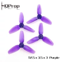 HQ Durable Prop T2.5X3.5X3 (2CW+2CCW)-Poly Carbonate - Purple