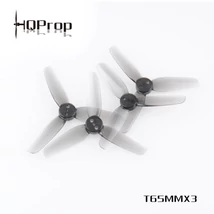 HQ Durable Prop T65MMX3 Light Grey (2CW+2CCW)-Poly Carbonate - Grey