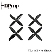 HQ Durable Prop T3.1X3X4 (2CW+2CCW)-Poly Carbonate - Black