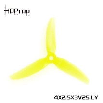 HQProp 4x2.5x3V2S（2CW+2CCW)-Poly Carbonate - Yellow