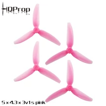 HQ Durable Prop 5X4.3X3V1S (2CW+2CCW)-Poly Carbonate - Pink