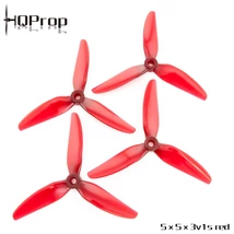 HQ Durable Prop 5X5X3V1S (2CW+2CCW)-Poly Carbonate - Red