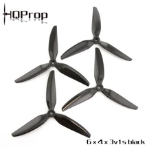 HQ Durable Prop 6X4X3V1S (2CW+2CCW)-Poly Carbonate - Black