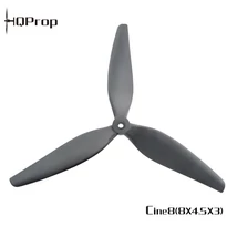 HQProp Cine8 (8X4.5X3) (1CW+1CCW) Black-Glass Fiber Reinforced Nylon