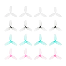 HQ 31mm Ultralight 3-Blade Propellers (1.0mm Shaft) - 4 pairs