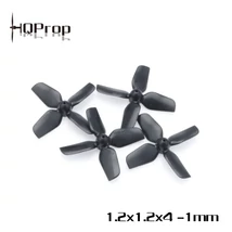 HQ Micro Whoop Prop 1.2X1.2X4 (31MM)1MM Shaft (2CW+2CCW) - ABS - Black