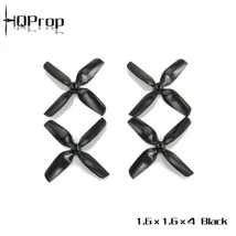 HQ 1.6X1.6X4-ABS-1.5MM Black