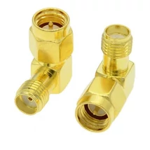 SMA male to SMA female 90 degree