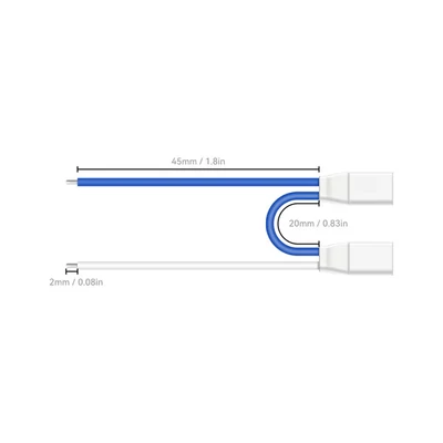 BetaFPV 2S Whoop Cable Pigtail V2 (BT2.0) (5pcs)