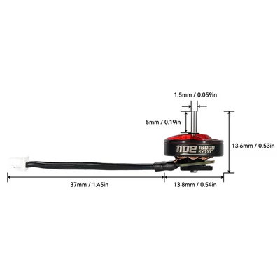 BetaFPV 1102 Motor  37mm 4db 2022 22000KV
