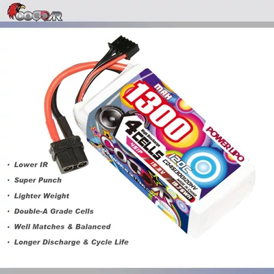 CODDAR 4s 1300mah 130C LiPO Battery