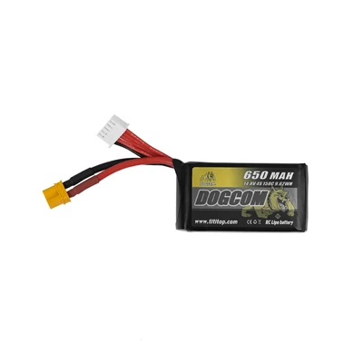 DOGCOM 650mAh 4S 14.8V 150C FPV Lipo Battery