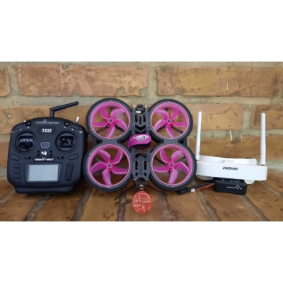 Diatone Taycan 3 inch Cinewhoop  drone  with transmitter and goggles