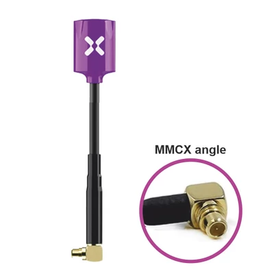 Foxeer Micro Lollipop RHCP MMCX Angle purple antenna