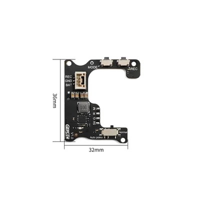 GEPRC Naked GoPro Hero 8 tok és  BEC tábla