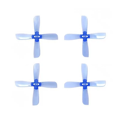 Gemfan prop 2035 4 Bldes BN Propeller 2 Pairs - Clear Blue