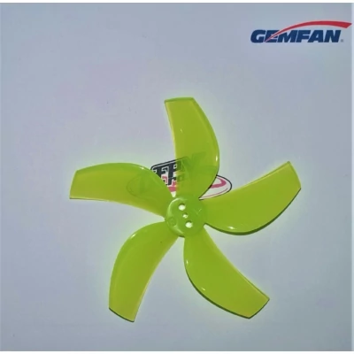 GEMFAN prop D51 (2020-5) Ducted Durable 5 Blade  4pairs Tmount  51mm - Sárga