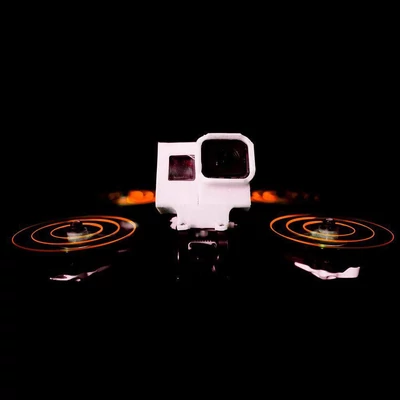 Gemfan prop 51433L Starlight LED Props 2 pairs+LED - Orange
